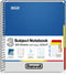 Dunwell 3-Subject Notebook - College Ruled 8.5 x 11 (Blue), 150 Sheets (300 Pages), Spiral Notebook with Tabs and