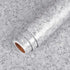LACHEERY Faux Granite Contact Paper, Waterproof Self Adhesive Wallpaper for Kitchen Countertops, Grey 15.8"x80"