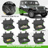 Upgraded Black Magnetic Key Box for Under Car, Waterproof Magnetic Key Holder for Outdoor Vehicles - Hidden Key Box