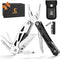 THE FRONT 19 in 1 Multitool Pliers with Detachable Scissors, Camping Tactical Knife Gift for Men