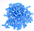 100pcs Female Fully Insulated Wire Crimp Terminal Nylon Quick Connectors - Wiring Spade (Female)