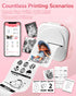 Itari Mini Printer - Q02 Sticker Printer Machine with 1 Roll Paper, Bluetooth Pocket Printer for Anatomical Diagram,
