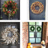 2-Pack Magnetic Wreath Hanger, Place One Magnet on Either Side of Glass or Use Separately on Metal Steel Door