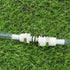 2PCS 1/4" 3/8" 5/16" Plastic Tube In-Line Hose Quick Connector with Shut-Off Valve, Female Quick Connect