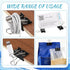 Jetec 200 Pcs Extra Large Binder Clips, 2 Inch Metal Paper Clips for Office Supplies
