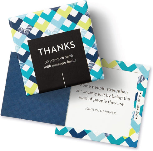 4-Pack 120 Compendium ThoughtFulls Pop-Open Cards of You're Awesome, Smile, Be Happy, Thanks Pop-Open Cards, Each