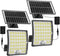 Solar Lights Outdoor Waterproof, Motion Sensor Outdoor Lights, 3 Modes 184 LED