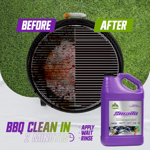 Commercial SACATO Degreaser Cleaner Heavy Duty Degreaser for Garage, Floor, Engine, Driveway & Tools Heavy Duty Cleaner