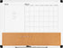 VUSIGN Monthly Calendar Whiteboard Cork Board Combo, 18" x 24", Planning Board with Silver Aluminium Frame