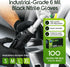 6 Inspire Black Nitrile Gloves HEAVY DUTY Mil Nitrile Chemical Resistant Medical Cooking Cleaning Disposable Black
