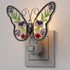 1-Pack 7W 3000K KY&BOSAM Butterfly Night Lights Plug into Wall Plug in Night Light Dusk to Dawn Warm White Bright Real