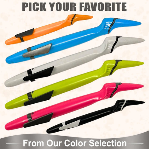 Lefty’s Left Handed Pen Ballpoint, No Smear Quick-Dry Pens for Lefties, Soft Grip for Effortless Writing (Black)