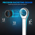 22 Set, Set 1/4" 3/4" 6-18mm 12 72-Teeth DISEN PCS Ratcheting Wrenches Combination Wrenches SAE & Metric Standard
