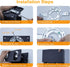 16W, IP65 G9 Bulb,Adjustable KICAAO Modern Wall Sconce Waterproof LED Modern Lighting Suitable for Indoor and Outdoor