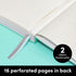 PAPERAGE Lined Journal Notebook, Burgundy, 252 Pages, Medium 5.7 inches x 8 inches, 100 GSM Thick Paper