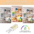 G9 Bulb, 4000K 4W 40W G9 G9 Bulb 360 400LM Non-dimmable 6 Pack winshine LED Natural White Bi Pin Base Halogen