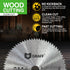 3 Inch Circular Saw Blade for Wood, 80T Cutting Disc with 3/8 Inch Arbor from GRAFF