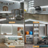 6000K 16.4ft Dimmable 24V PAUTIX COB LED Strip Light,Strip Lights with RF Remote,UL Listed Daylight White Natural White