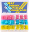 haisstronica 160pcs Heat Shrink Spade Connectors, Quick Disconnect Female and Male Wire Connectors AWG 22-10