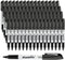 cloudriver 128 Pack Dry Erase Markers, Black Fine Tip, Low Odor Bulk Markers for Office, Home, School Supplies