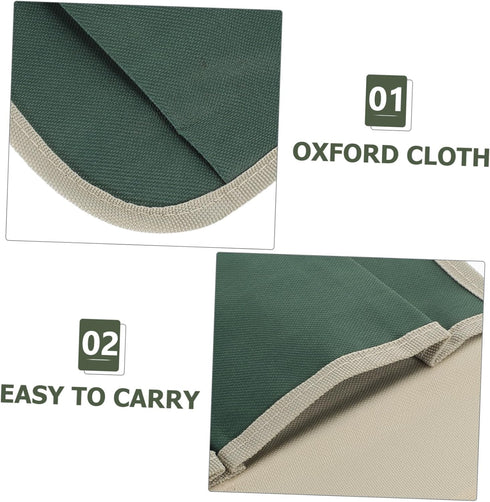 Toyvian Gardening Tool Bag Kneeler Seat Pouch for Gardeners Heavy Duty Waterproof Garden Seat Bag Detachable Storage