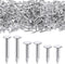 400Pcs Galvanized Roofing Felt Nails, 3 Sizes for Roof Repair, Asphalt Nails, Slating Nails, Cement Siding Nails