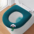 Generic Universal Toilet Seat Cushion Cover - Soft & Thicken Washable Toilet Seat Pad with Handle, Non-Slip Bathroom