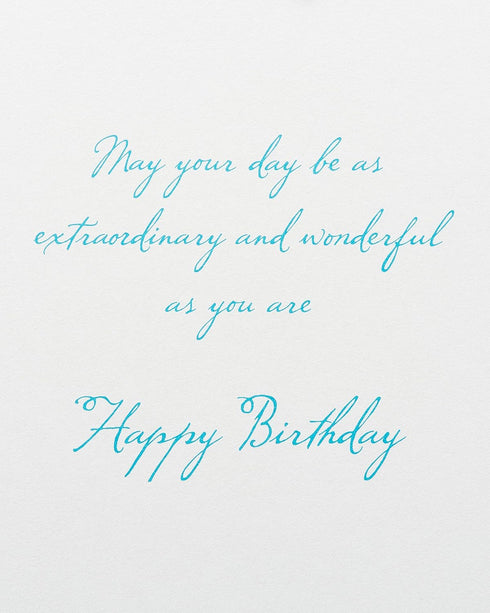 Papyrus Birthday Card, Extraordinary and Wonderful
