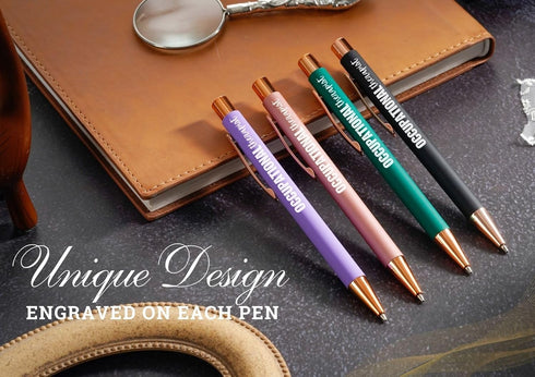 InnoBeta Occupational Therapist Gifts, Ballpoint Pen Set of 4, Perfect Occupational Therapy Gifts Idea for Women on Birthday and Christmas by InnoBeta