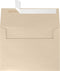 LUXPaper A4 Invitation Envelopes - Peel & Press - 4 1/4" x 6 1/4" - Taupe Metallic - 50 Qty