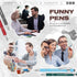 Sinmoe 20 Pcs Snarky Office Pens, Funny Quotes Ballpoint Pens for Work, Complaining Pens for Colleagues