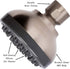 Pressure Boosting Shower Head - High Pressure Water Saver Showerhead, 2.5 GPM - Brushed Nickel