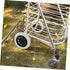 2Pcs STOBAZA Rolling Cart Wheel Replacement for Grocery Trolley Shopping Cart Wheels with Climbing Design for Easy