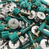 50 Set Cam Lock Fasteners Kit, 3-in-1 Furniture Connecting Hardware with Pre-Inserted Nut, Eccentric Wheel, and Dowels