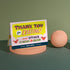 Em & Friends Thank You Sticky Note Packet, 6 Pads Set, 2.75 x 2.75-Inches, 40-Sheets Each