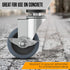 Houseables 3” Caster Wheels Set of 4, Heavy Duty Locking Casters, Screw Dia. 1/2"-16, Length 1.5", Industrial