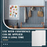Ireer 2 Pcs Magnetic Memo Board for Home, Office, Kitchen, Display Magnetic Letters, Notes, Photos (Gray 16"x24")