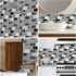 10-Sheet Kitchen,12"x12" URCOLOR Subway Tile Peel and Stick Backsplash for Self Adhesive Wall Tiles Sticker on Back
