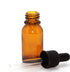 Vivaplex, 24 Amber 10 ml (1/3 oz) Glass Bottles with Glass Eye Droppers