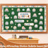 BOHO Affirmation Station Bulletin Board Set - Rainbow Motivational Posters and Inspirational Cutouts for Classroom