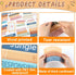 76PCS Set Boho Reading Bulletin Board Read Bookshelf Bulletin Board Decorations Motivational Library Rainbow Paper