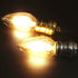 BRIMAX F15 8W LED Porch Light Bulb, E26 Medium Base, Dimmable 2700K Warm White, 4 Pack