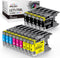 INK4U Compatible LC75 Ink Cartridges Replacement for Brother LC75 LC71 LC79 XL, Compatible with MFC-J6510DW MFC-J6710DW