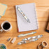 Horse Ballpoint Pens Supplies - 24 Pcs Retractable Office Gifts Supplies, Horses Black Ink Pen, Smooth Fine Point