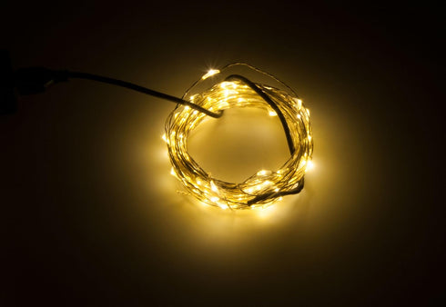 Karlling USB Plug in LED Fairy Lights,2 Packs of 50 LED Bulbs 16