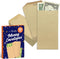 Decorably 100 Pack Kraft Small Money Envelopes, 3.5 x 6.5, Brown Small Coin Envelopes for Cash