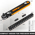KSEIBI 181787 Mini Ratchet Wrench Set, 18-Piece 1/4" Drive Tool Kit with Durable Right Angle Screwdriver Bits