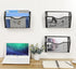 EasyPAG 6 Pockets Mesh Wall File Holder, Hanging File Folder Organizer for Home and Office, Black