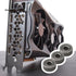 CNBTR 10PCS Mini Groove Ball Bearings, 2x6x2.5mm MR62ZZ Bearing Steel for Power Tools, DIY Industry