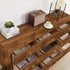 practicalWs Wood Contact Paper, 17.7in x 118.1in Brown Peel and Stick Wallpaper for Countertops and Cabinets